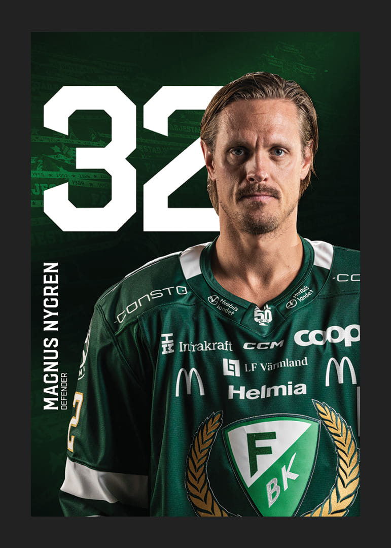Magnus Nygren #32 Färjestad BK 2025/2026-12
