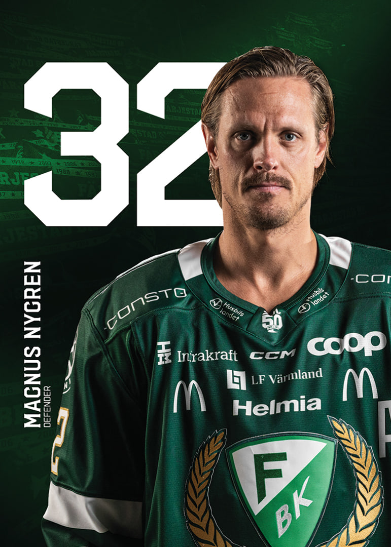 Magnus Nygren #32 Färjestad BK 2025/2026-12