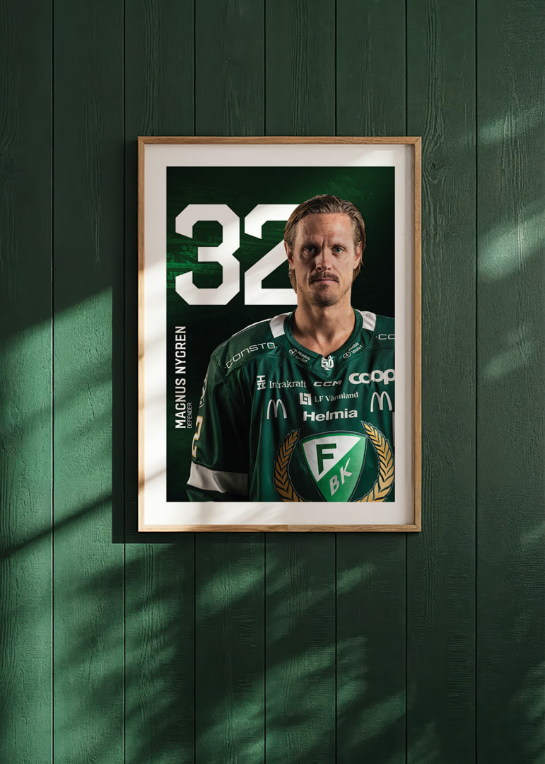 Magnus Nygren #32 Färjestad BK 2025/2026-12