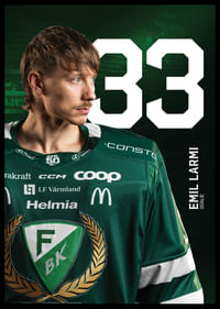Emil Larmi #33 Färjestad BK 2025/2026-2