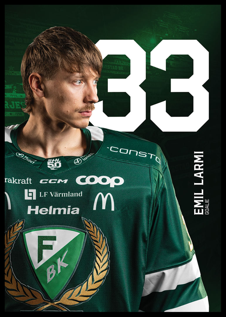 Emil Larmi #33 Färjestad BK 2025/2026-12