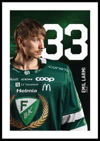 Emil Larmi #33 Färjestad BK 2025/2026-0