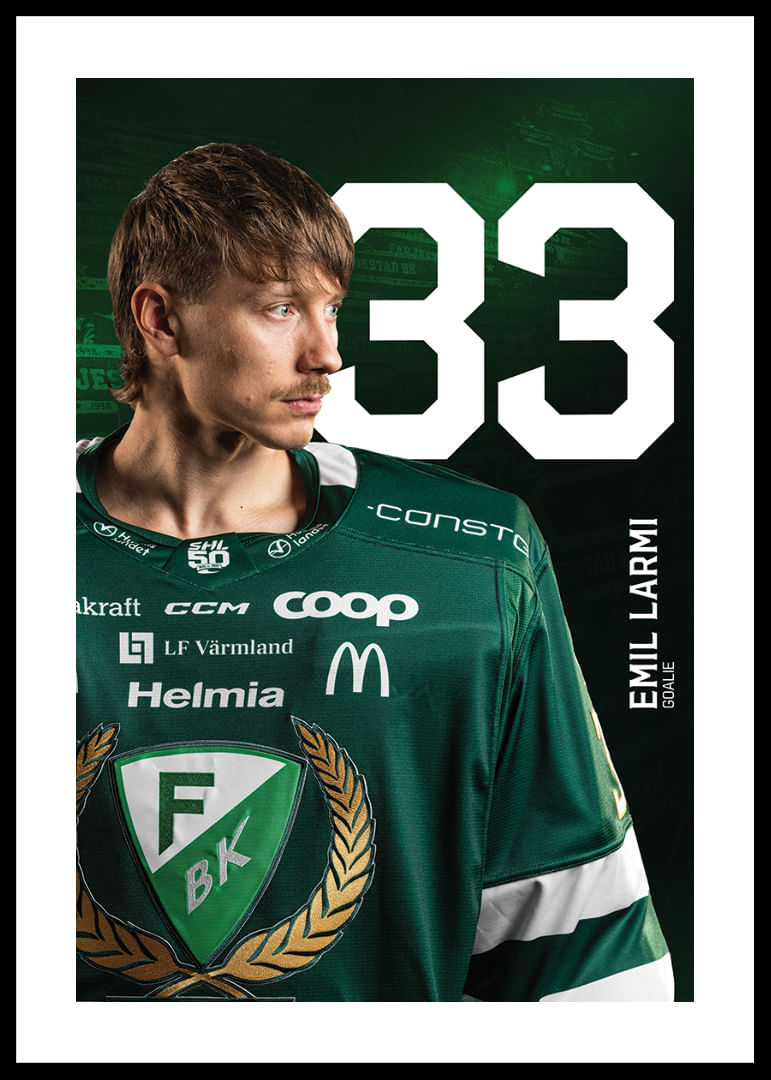 Emil Larmi #33 Färjestad BK 2025/2026-12