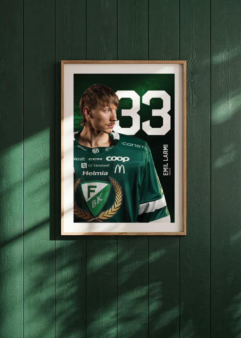 Emil Larmi #33 Färjestad BK 2025/2026-12