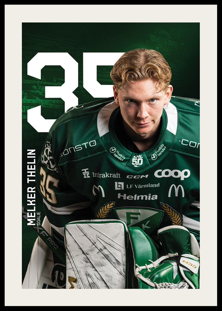 Melker Thelin #35 Färjestad BK 2025/2026-12