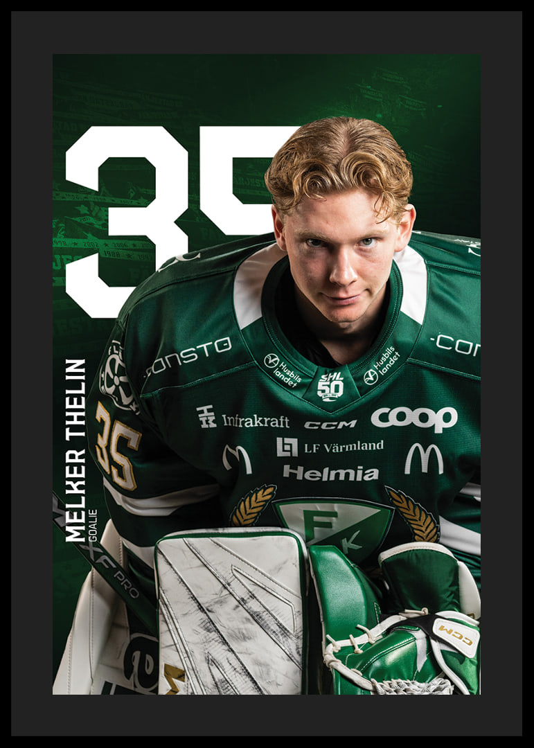 Melker Thelin #35 Färjestad BK 2025/2026-12