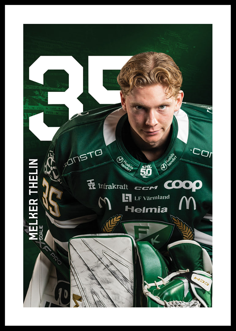 Melker Thelin #35 Färjestad BK 2025/2026-12