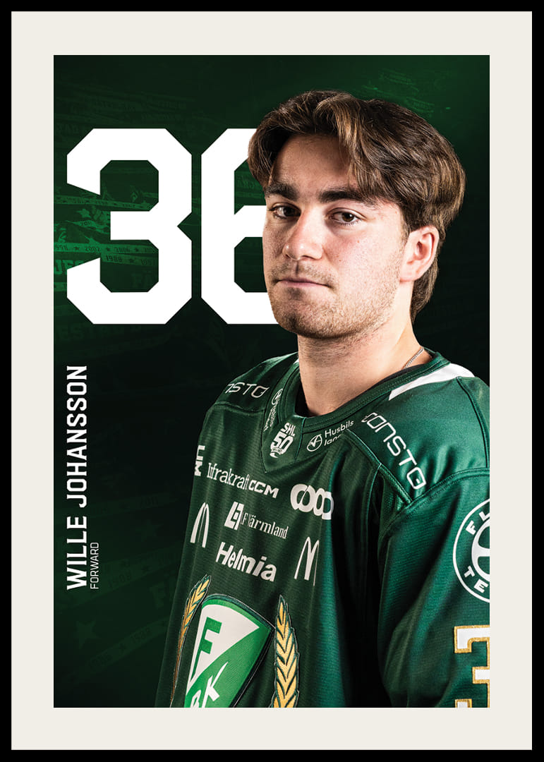 Wille Johansson #36 Färjestad BK 2025/2026-12