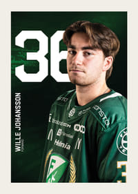 Wille Johansson #36 Färjestad BK 2025/2026-3