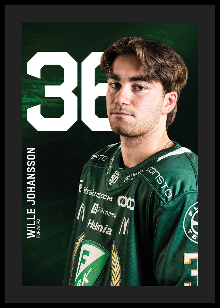 Wille Johansson #36 Färjestad BK 2025/2026-12