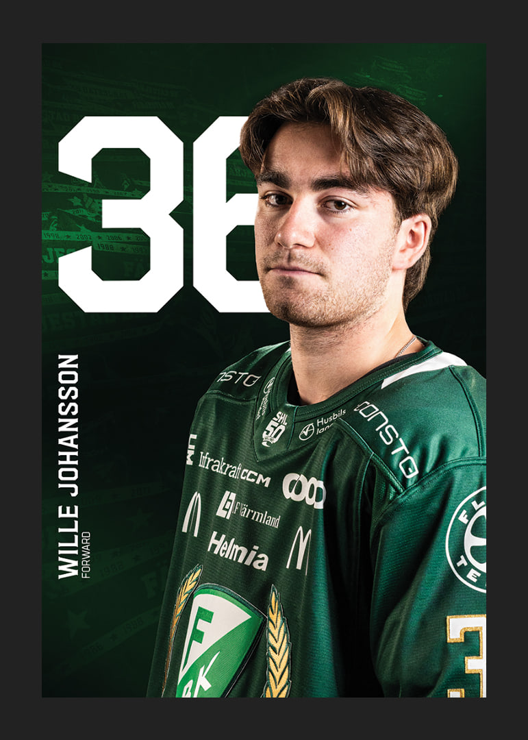 Wille Johansson #36 Färjestad BK 2025/2026-12