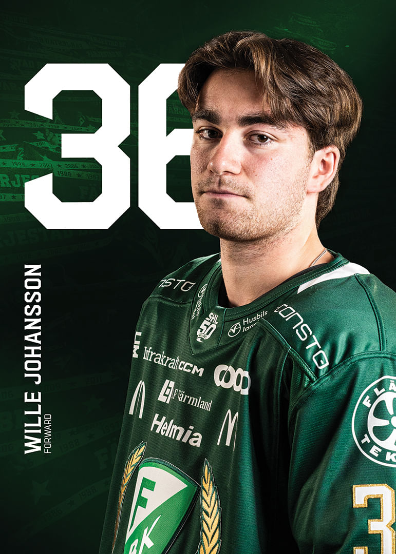 Wille Johansson #36 Färjestad BK 2025/2026-12