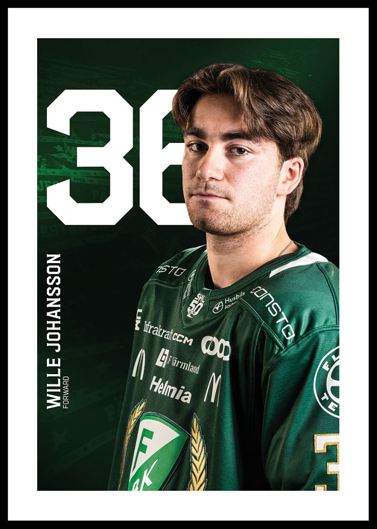 Wille Johansson #36 Färjestad BK 2025/2026-12