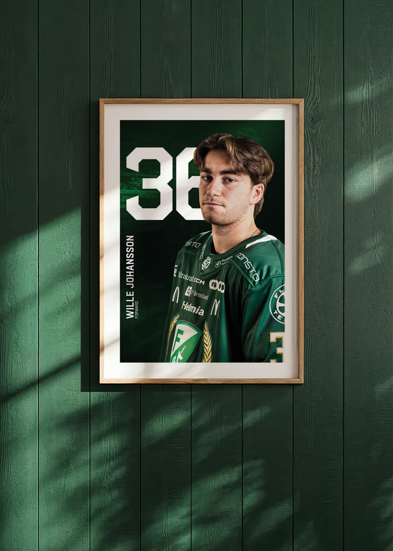 Wille Johansson #36 Färjestad BK 2025/2026-12