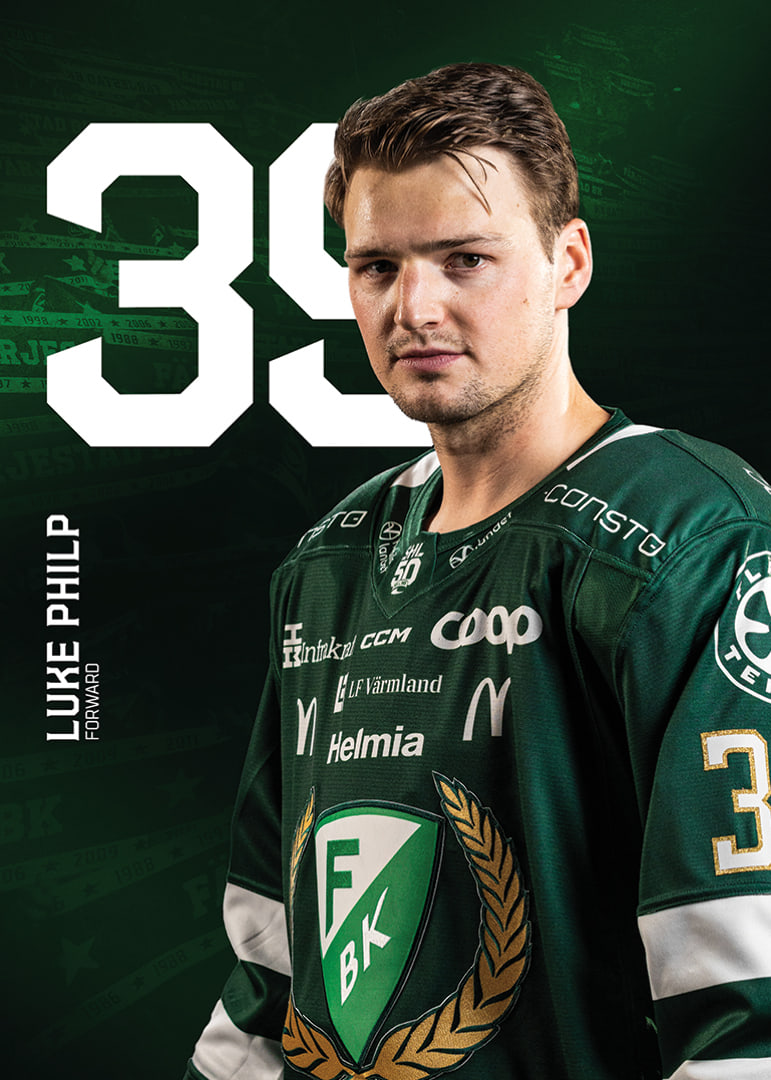 Luke Philip #39 Färjestad BK 2025/2026-12