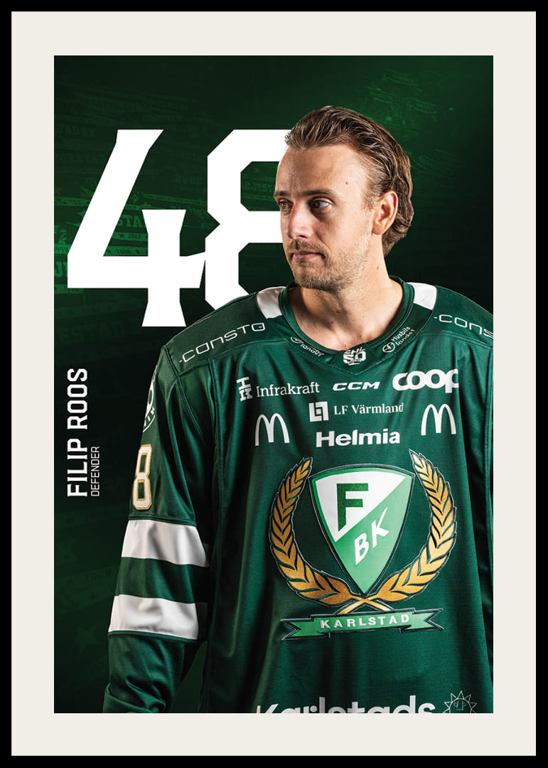 Filip Roos #48 Färjestad BK 2025/2026-12
