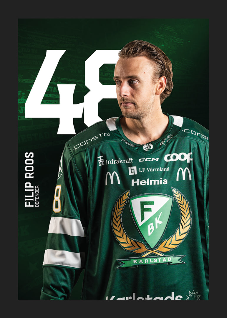 Filip Roos #48 Färjestad BK 2025/2026-12