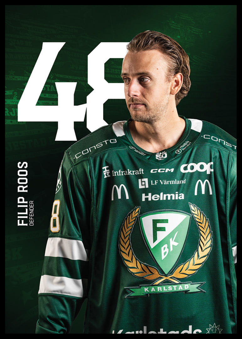 Filip Roos #48 Färjestad BK 2025/2026-12