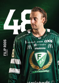 Filip Roos #48 Färjestad BK 2025/2026-3