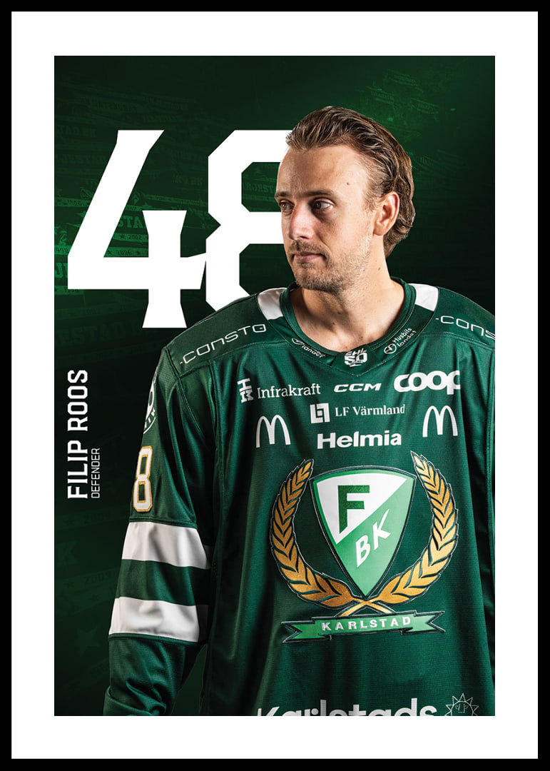 Filip Roos #48 Färjestad BK 2025/2026-12