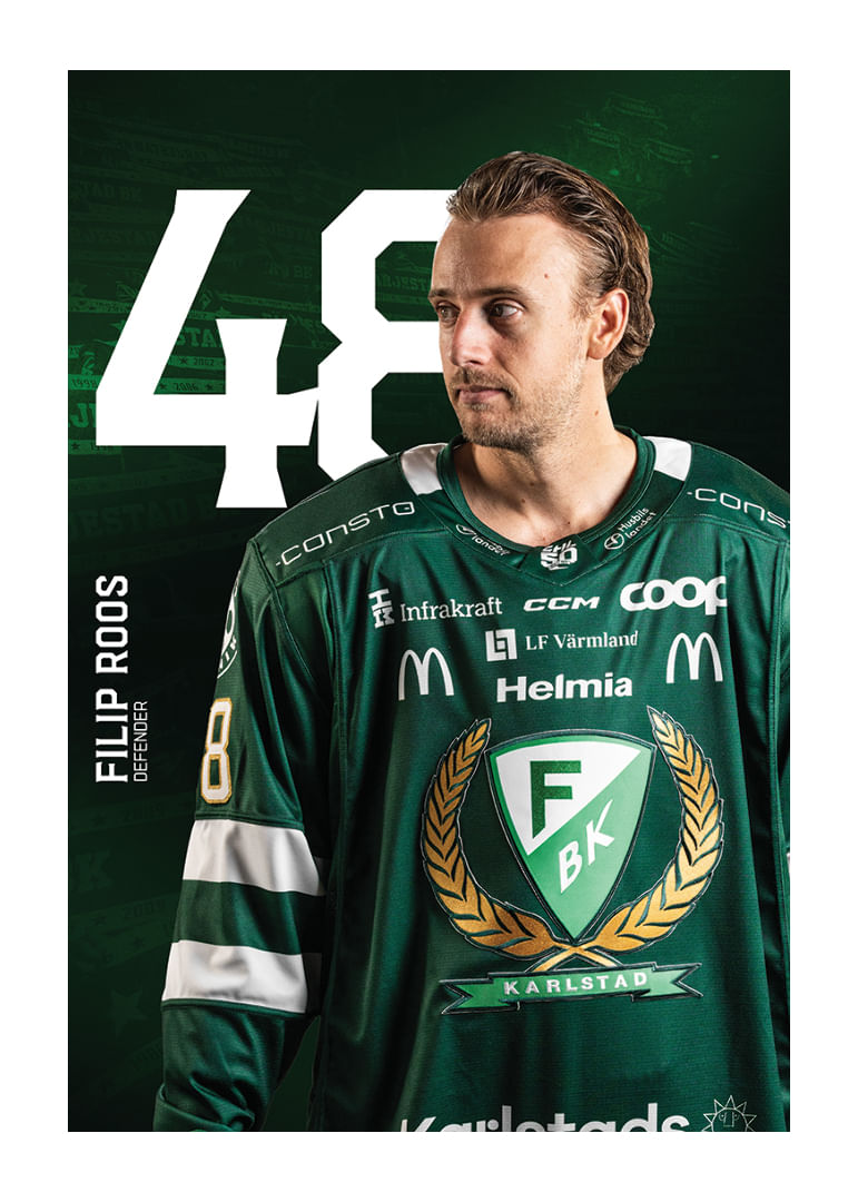 Filip Roos #48 Färjestad BK 2025/2026-12