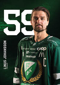 Linus Johansson #59 Färjestad BK 2025/2026-7