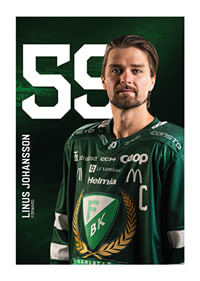 Linus Johansson #59 Färjestad BK 2025/2026-1