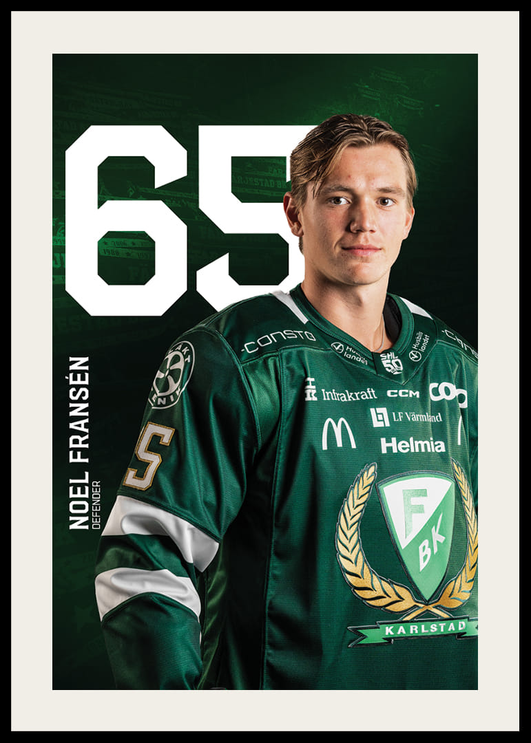 Noel Fransén #65 Färjestad BK 2025/2026-12
