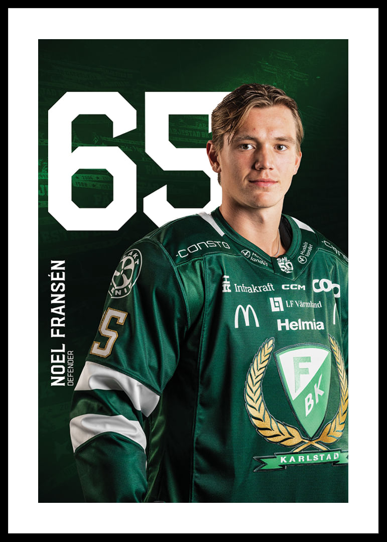 Noel Fransén #65 Färjestad BK 2025/2026-12