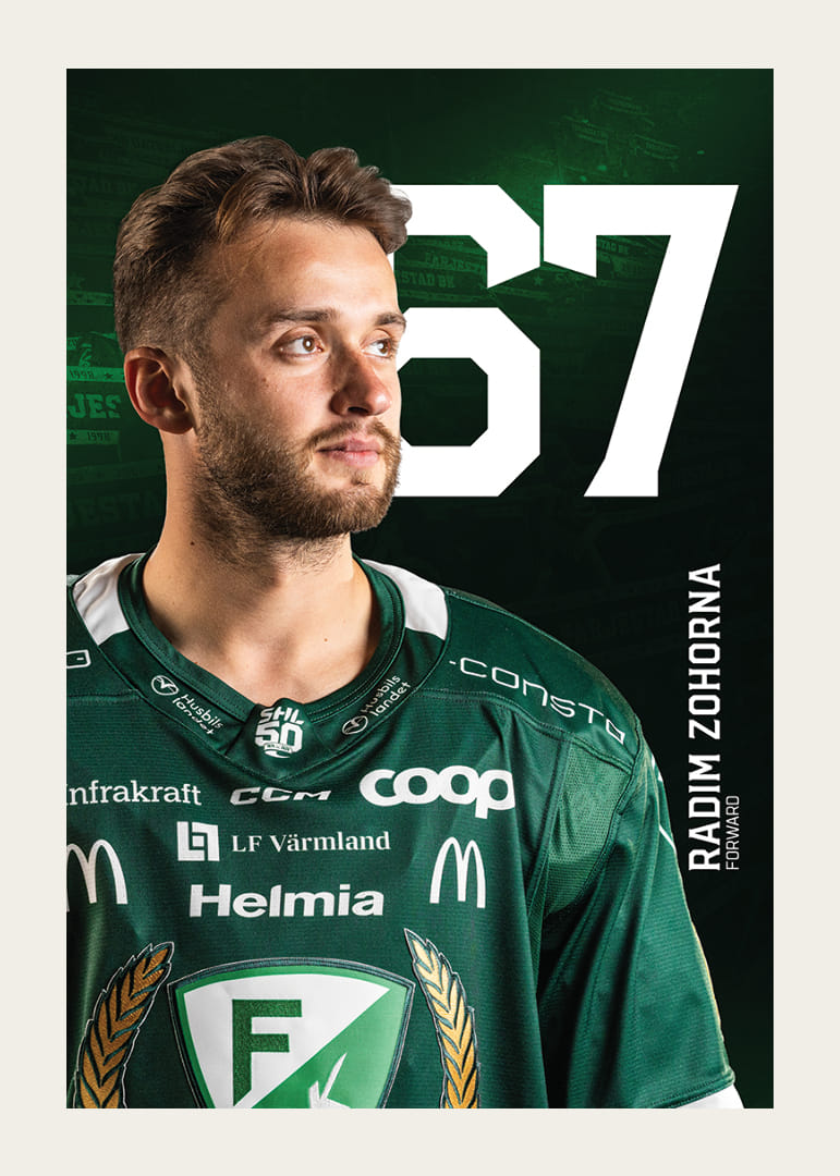 Radim Zohorna #67 Färjestad BK 2025/2026-12