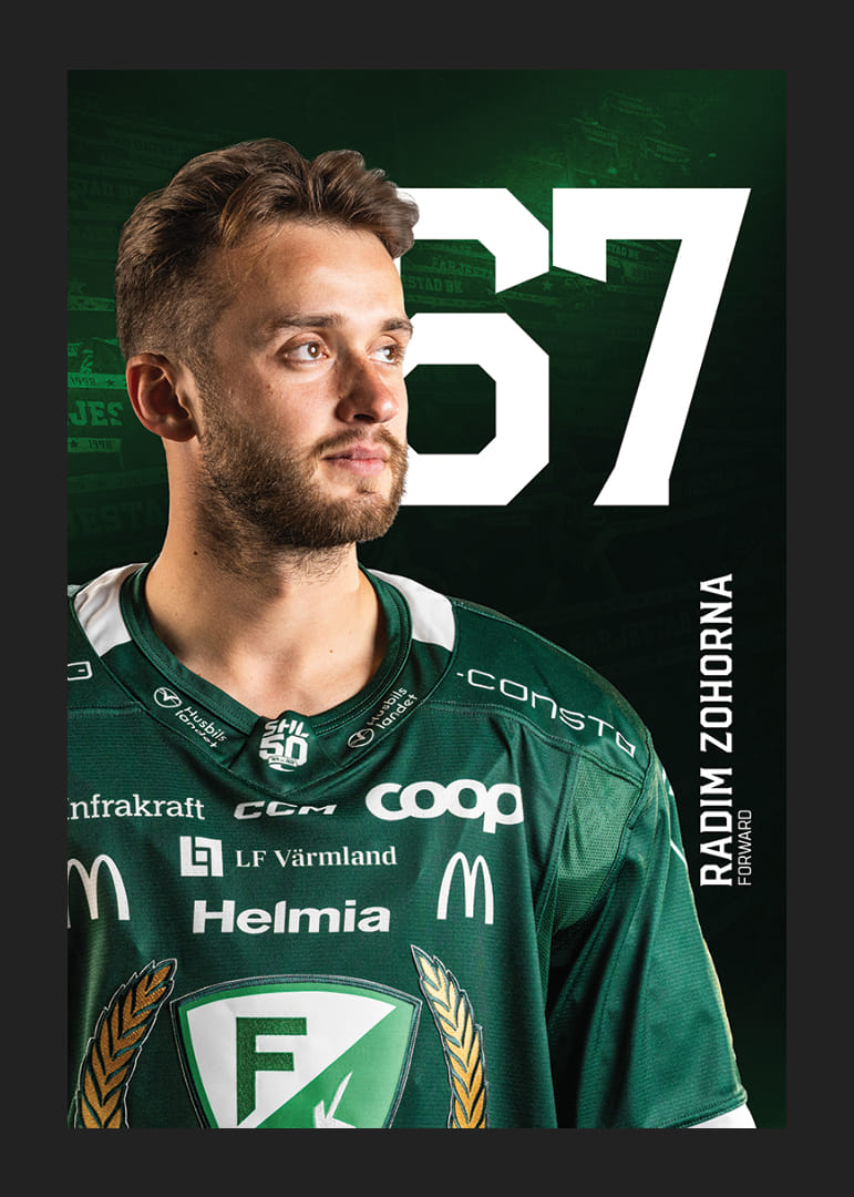 Radim Zohorna #67 Färjestad BK 2025/2026-12