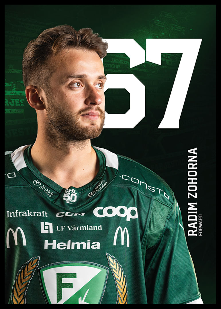 Radim Zohorna #67 Färjestad BK 2025/2026-12