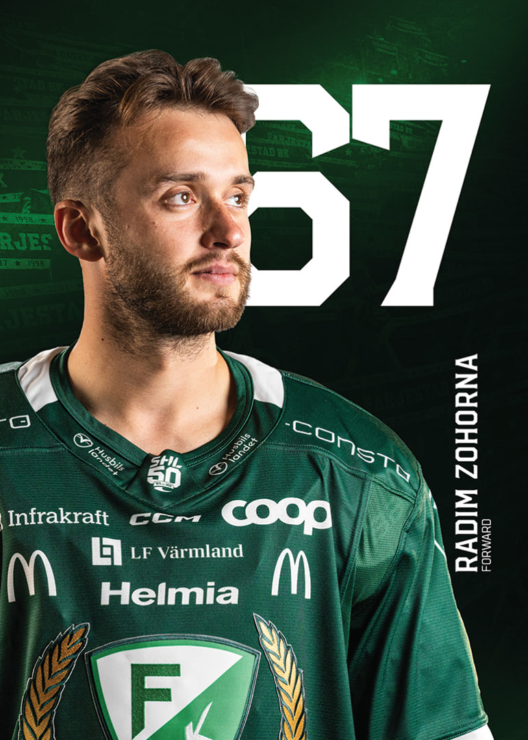Radim Zohorna #67 Färjestad BK 2025/2026-12