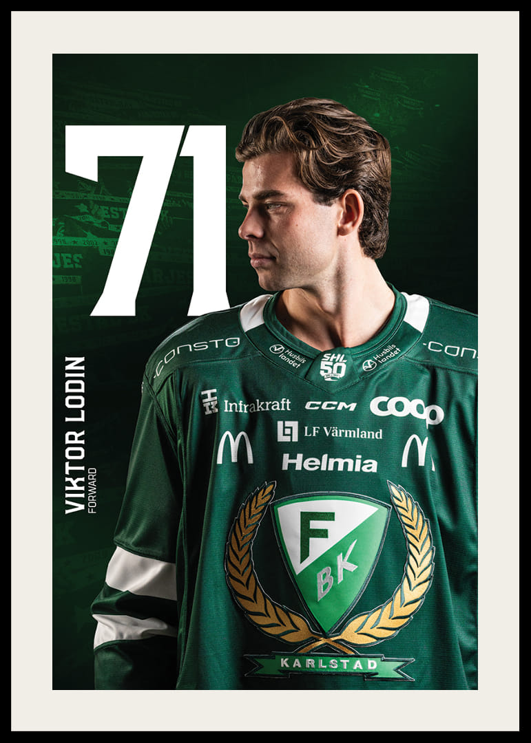 Viktor Lodin #71 Färjestad BK 2025/2026-12