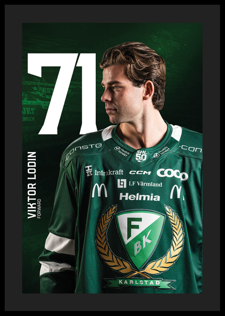 Viktor Lodin #71 Färjestad BK 2025/2026-12
