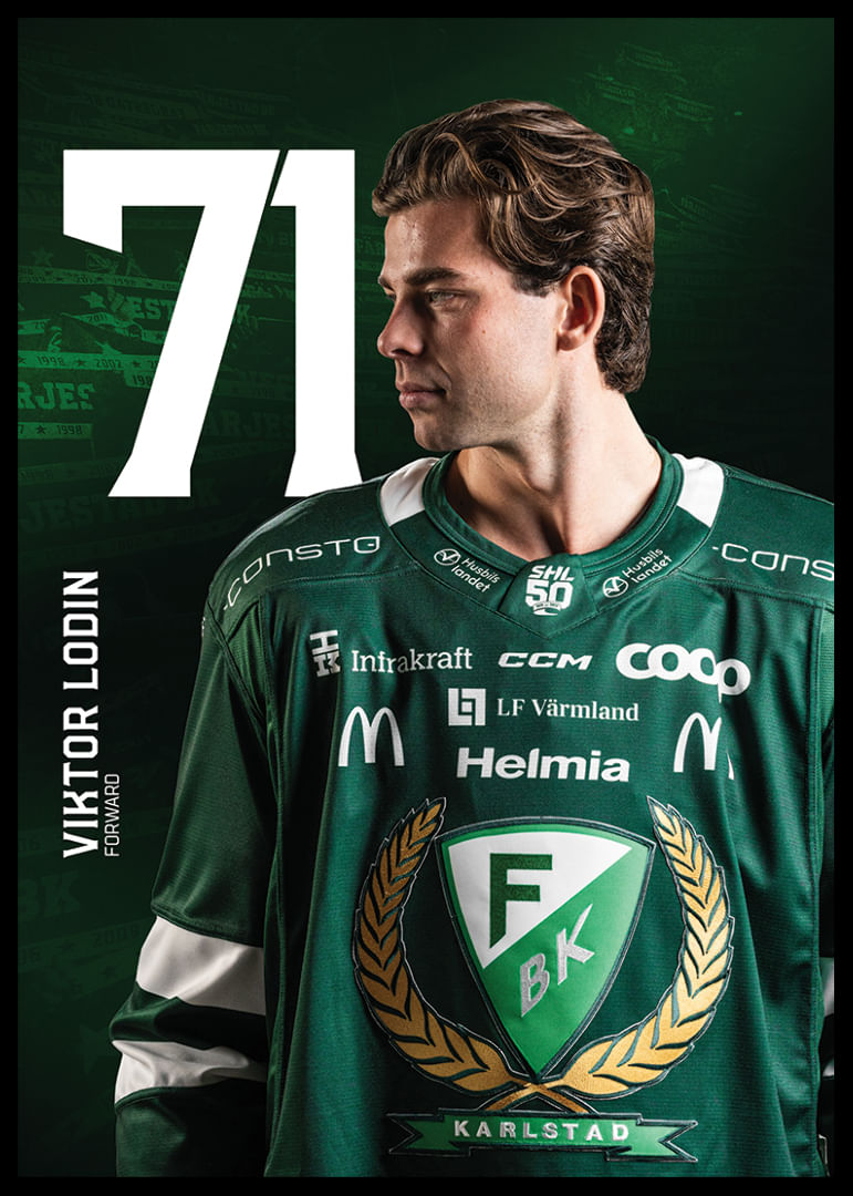 Viktor Lodin #71 Färjestad BK 2025/2026-12