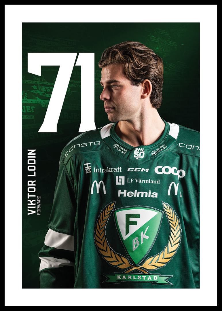 Viktor Lodin #71 Färjestad BK 2025/2026-12