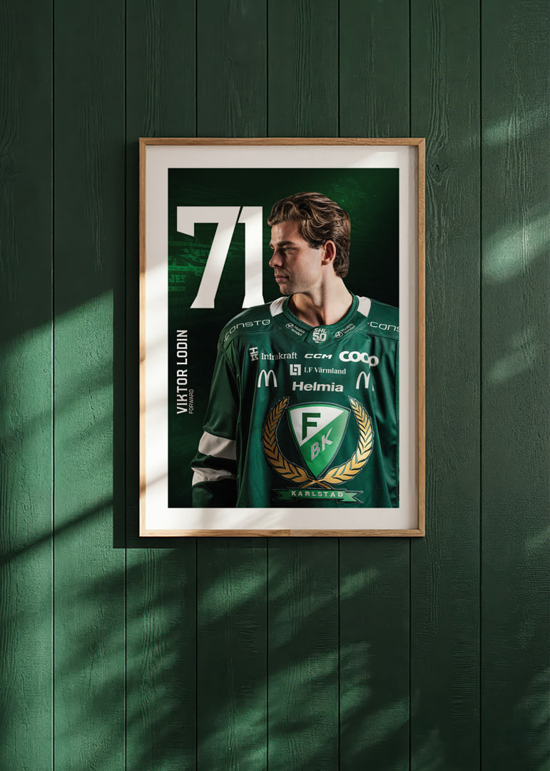Viktor Lodin #71 Färjestad BK 2025/2026-12