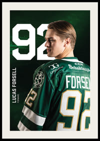 Lucas Forsell #92 Färjestad BK 2025/2026-2