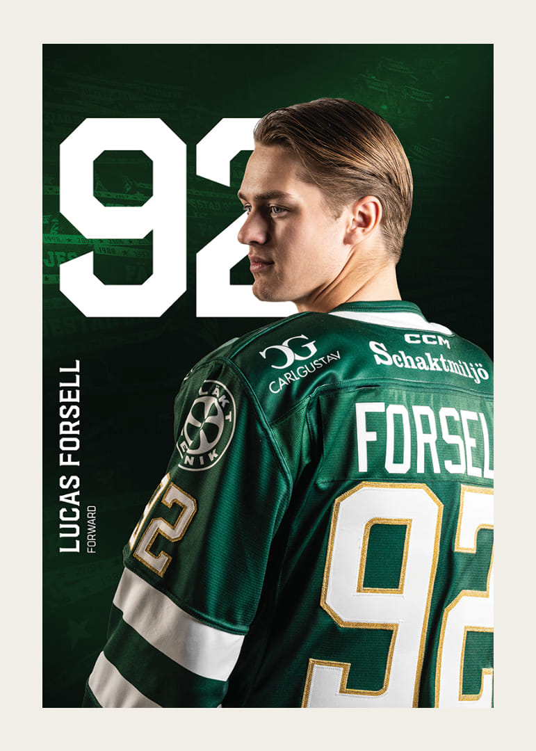 Lucas Forsell #92 Färjestad BK 2025/2026-12