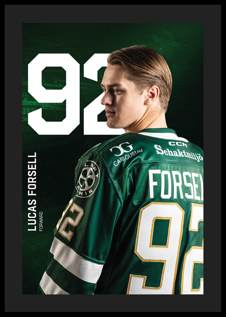 Lucas Forsell #92 Färjestad BK 2025/2026-12
