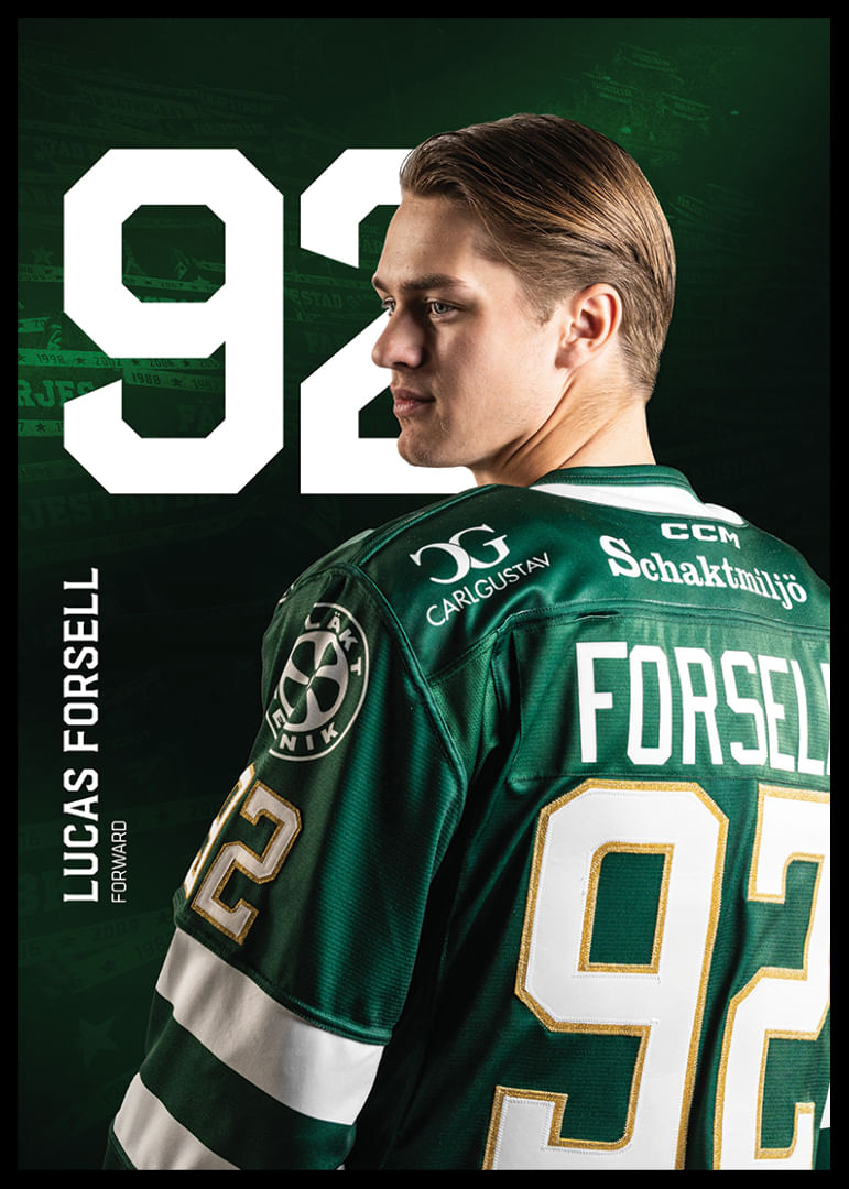Lucas Forsell #92 Färjestad BK 2025/2026-12