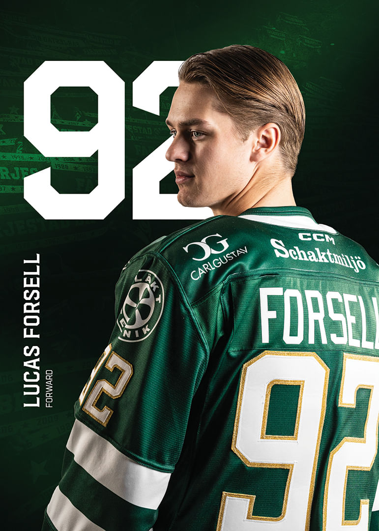Lucas Forsell #92 Färjestad BK 2025/2026-12