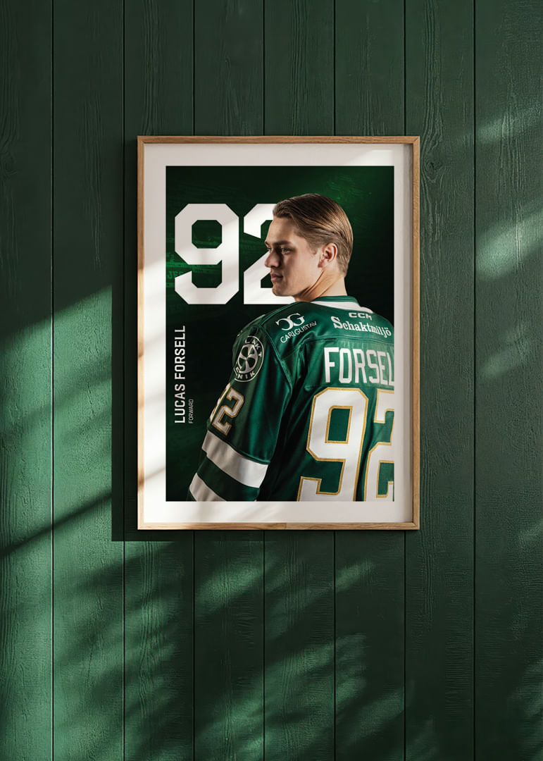 Lucas Forsell #92 Färjestad BK 2025/2026-12