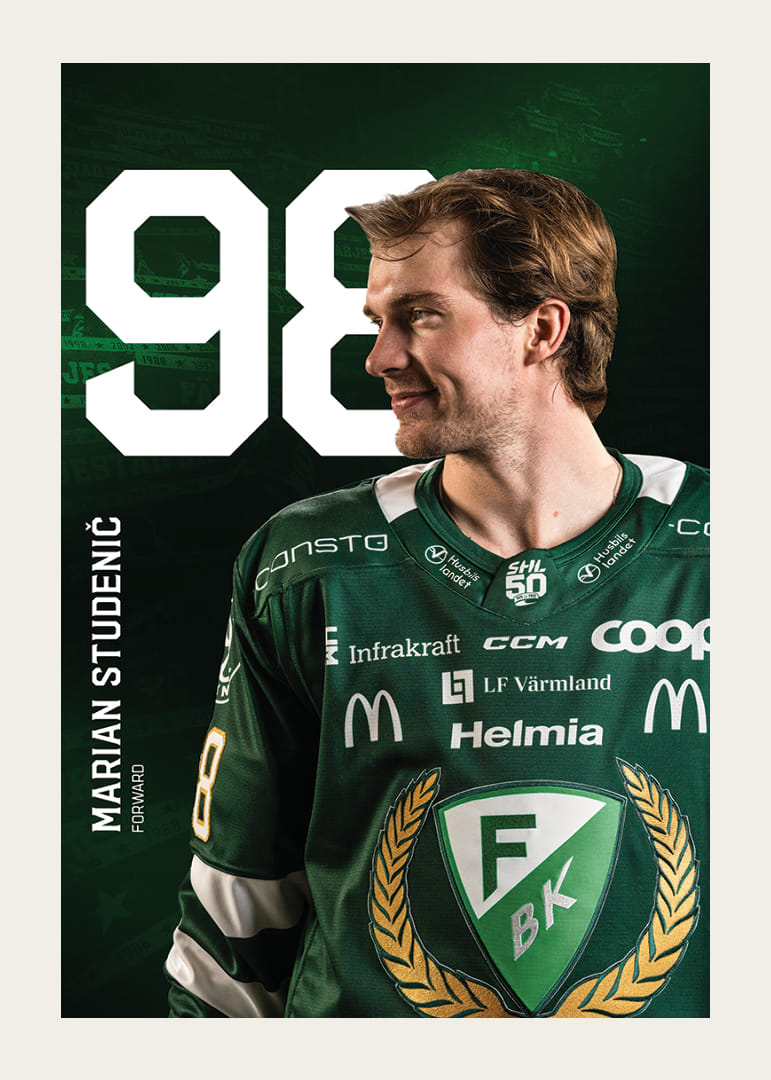 Marian Studenic #98 Färjestad BK 2025/2026-12