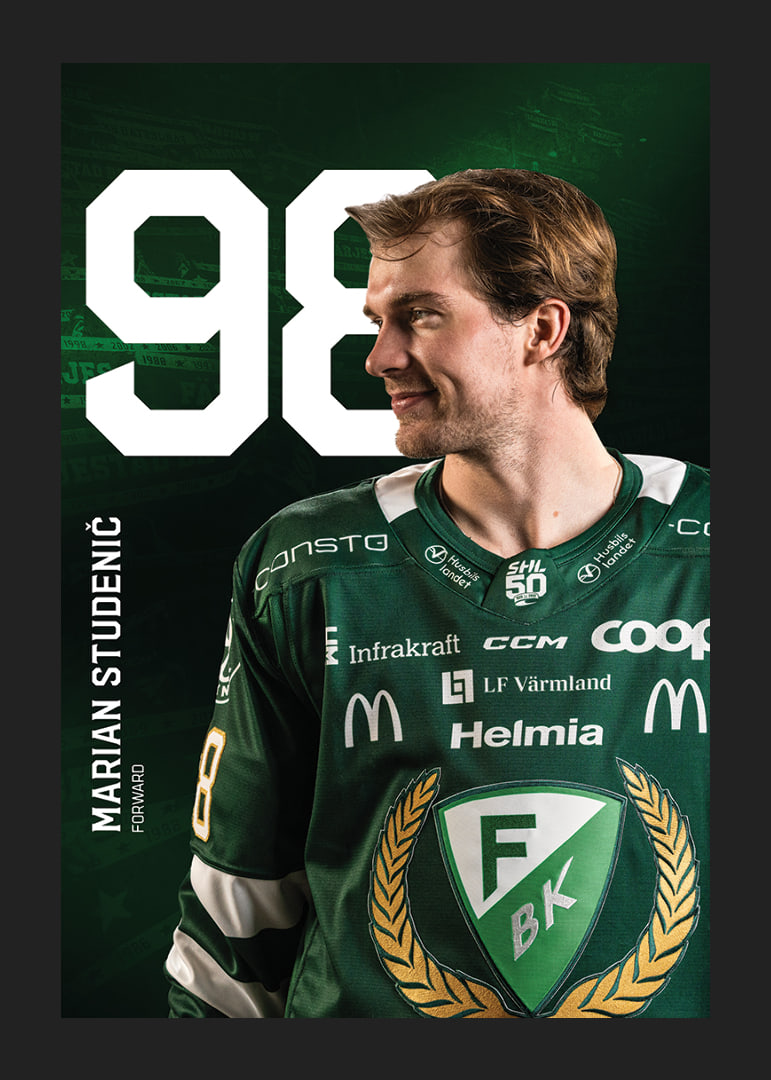 Marian Studenic #98 Färjestad BK 2025/2026-12