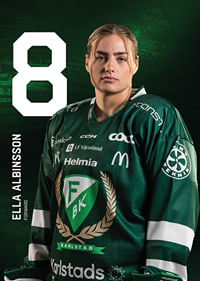 Ella Albinsson #8 Färjestad BK 2025/2026-7