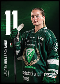 Lauren Bellefontaine #11 Färjestad BK 2025/2026-6