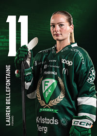 Lauren Bellefontaine #11 Färjestad BK 2025/2026-7