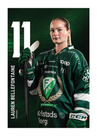 Lauren Bellefontaine #11 Färjestad BK 2025/2026-1